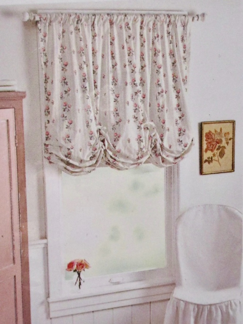 Vintage simply shabby chic brand balloon shade